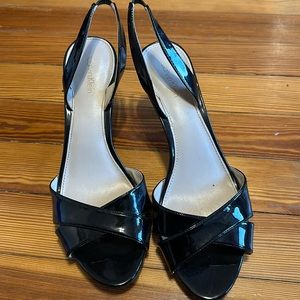 Calvin Klein sling back heels